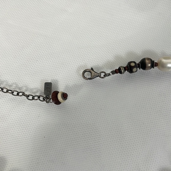 Vintage Navajo, 925 peyote bird necklace. - Picture 6 of 8